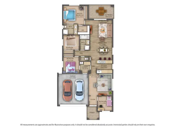 Floorplan of Homely house listing, 12 Verona Avenue, Tarneit VIC 3029