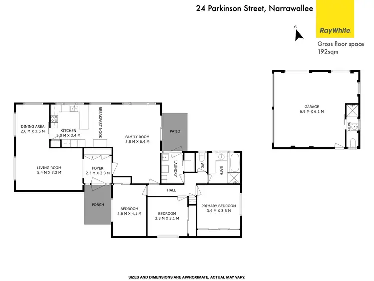 Floorplan of Homely house listing, 24 Parkinson Street, Narrawallee NSW 2539