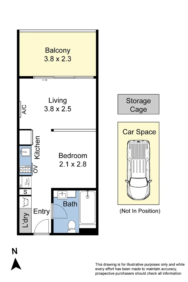Floorplan of Homely apartment listing, 233/270 Springvale Road, Glen Waverley VIC 3150