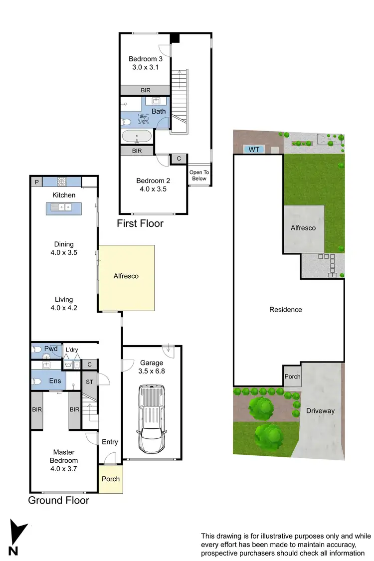 Floorplan of Homely house listing, 13 Windy Hill Drive, Mulgrave VIC 3170
