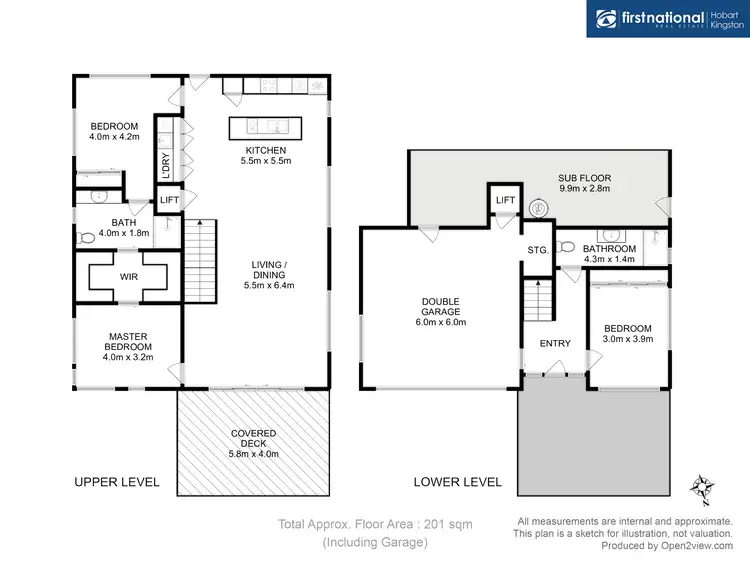 Floorplan of Homely house listing, 10 Cassytha Close, Kingston TAS 7050