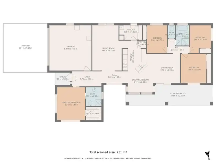 Floorplan of Homely rural property listing, 1015 Bruxner Highway, Mckees Hill NSW 2480