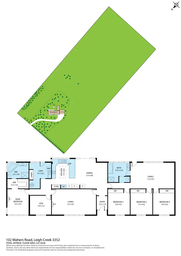 Floorplan of Homely house listing, 102 Mahars Road, Warrenheip VIC 3352