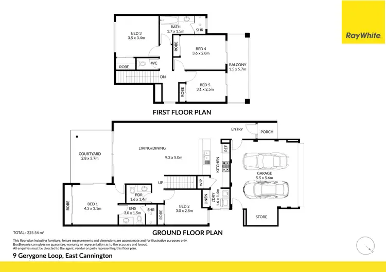 Floorplan of Homely house listing, 9 Gerygone Loop, East Cannington WA 6107