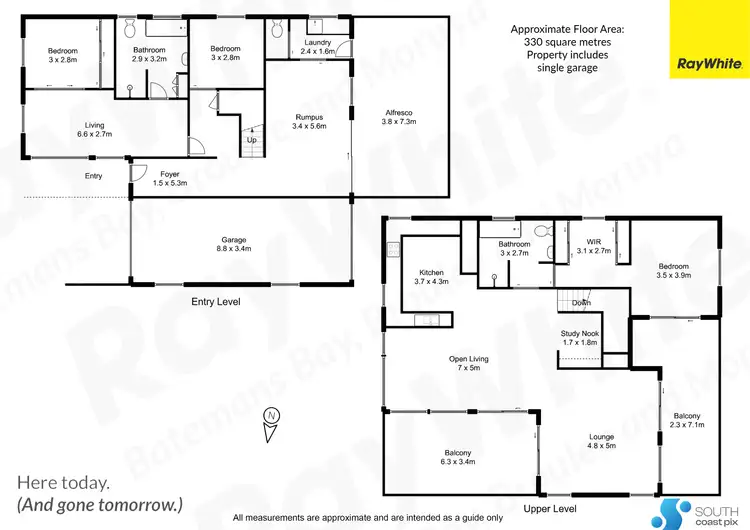 Floorplan of Homely house listing, 3 Hazel Road, Moruya Heads NSW 2537