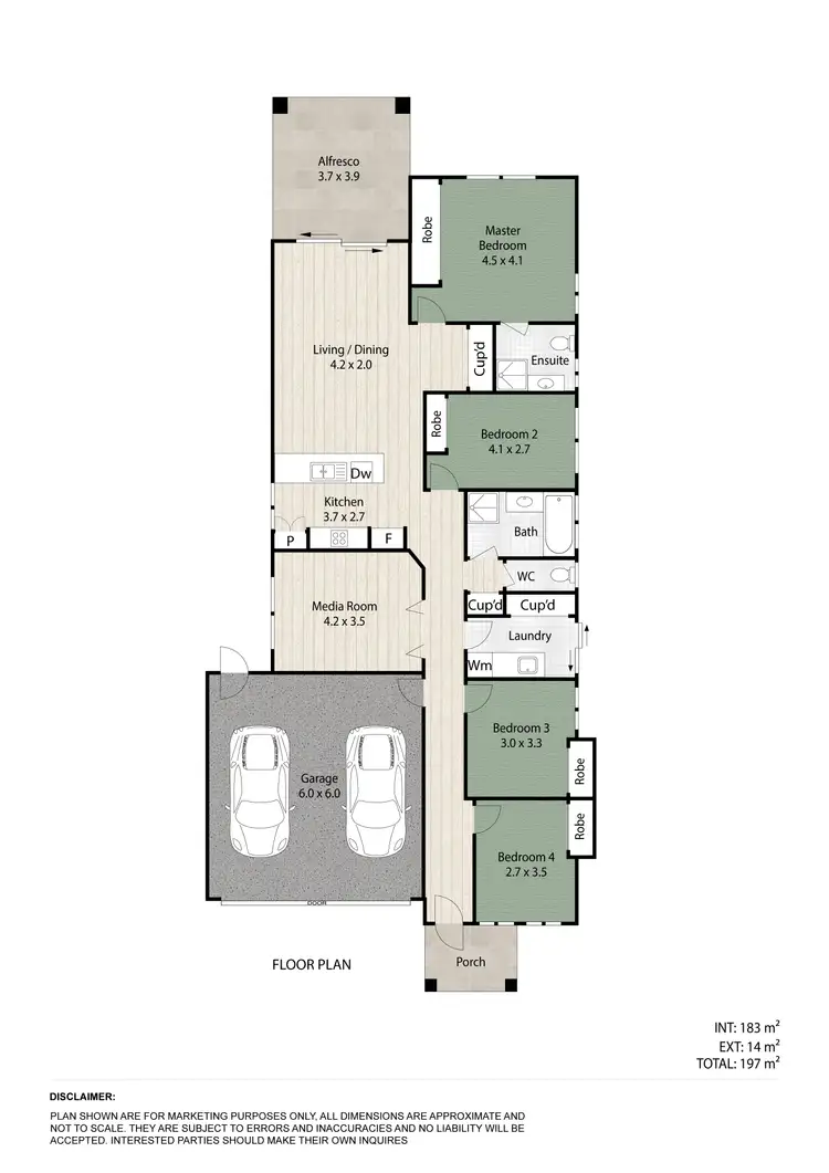 Floorplan of Homely house listing, 3 Mcilwaith Street, North Lakes QLD 4509
