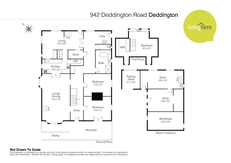 Floorplan of Homely house listing, 942 Deddington Road, Deddington TAS 7212