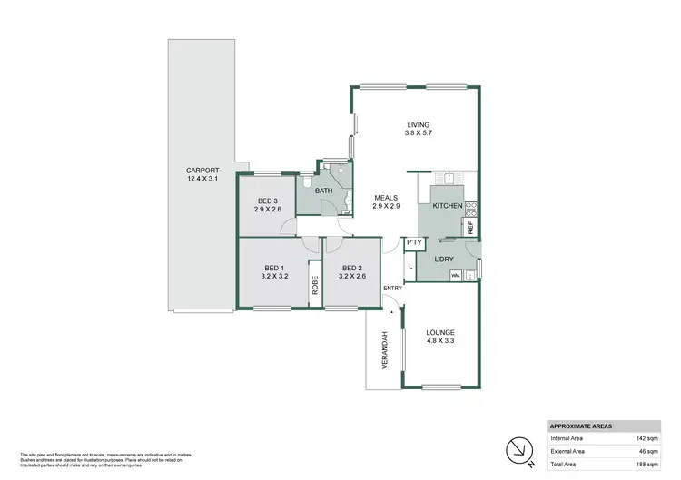 Floorplan of Homely house listing, 50 Leichhardt Avenue, Padbury WA 6025