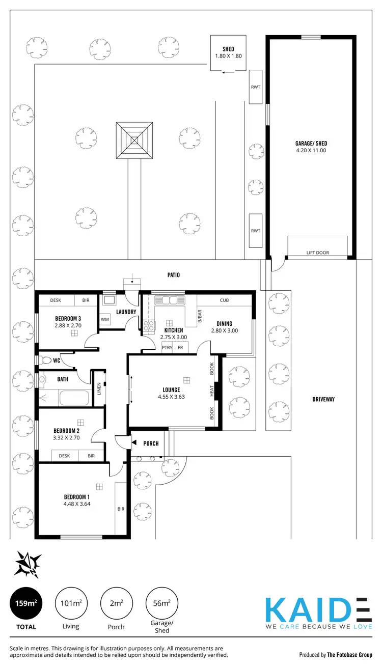 Floorplan of Homely house listing, 19 Barcoo Road, Para Hills SA 5096
