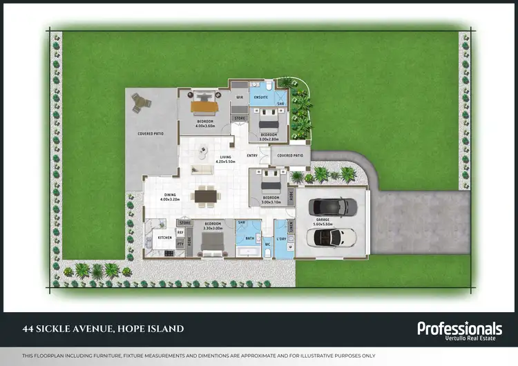 Floorplan of Homely house listing, 44 Sickle Avenue, Hope Island QLD 4212
