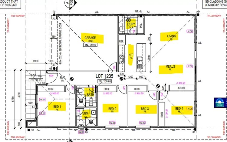 Floorplan of Homely house listing, 13 Swanmore Road, Donnybrook VIC 3064