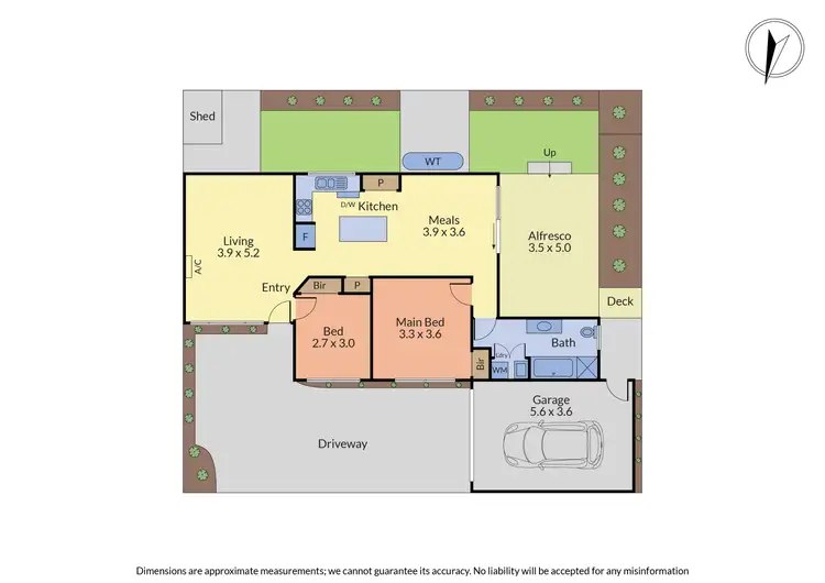 Floorplan of Homely unit listing, 2/15 Bewsell Avenue, Scoresby VIC 3179