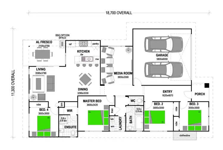 Floorplan of Homely house listing, 72 Frederick Circuit, Eli Waters QLD 4655
