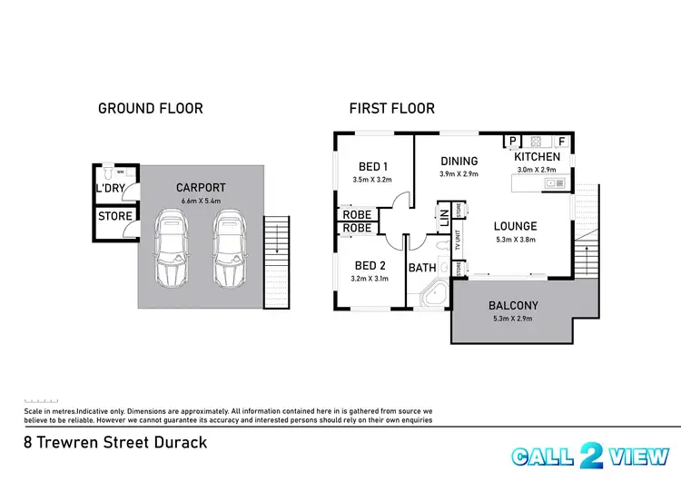 Floorplan of Homely house listing, 8 Trewren Street, Durack NT 830