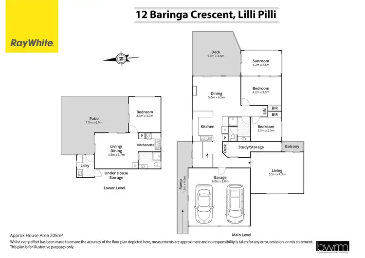 Floorplan of Homely house listing, 12 Baringa Crescent, Lilli Pilli NSW 2536