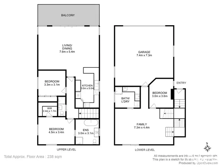 Floorplan of Homely house listing, 2/3 Gordon Heights, Bicheno TAS 7215