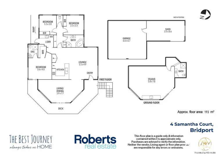 Floorplan of Homely house listing, 4 Samantha Court, Bridport TAS 7262
