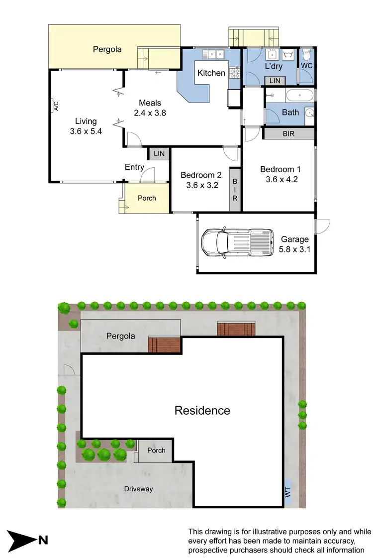 Floorplan of Homely unit listing, 2/159 Blackburn Road, Mount Waverley VIC 3149