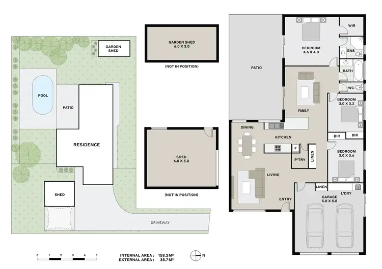 Floorplan of Homely house listing, 6 Jacobsen Court, Annandale QLD 4814