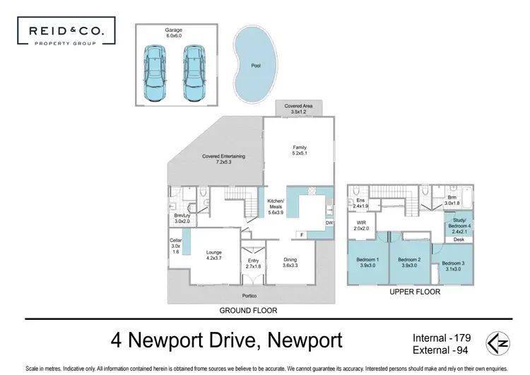 Floorplan of Homely house listing, 4 Newport Drive, Newport QLD 4020