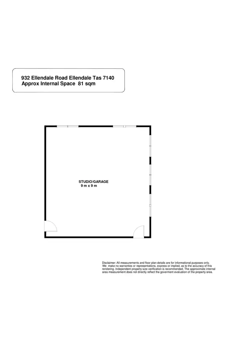Floorplan of Homely land listing, 932 Ellendale Road, Ellendale TAS 7140