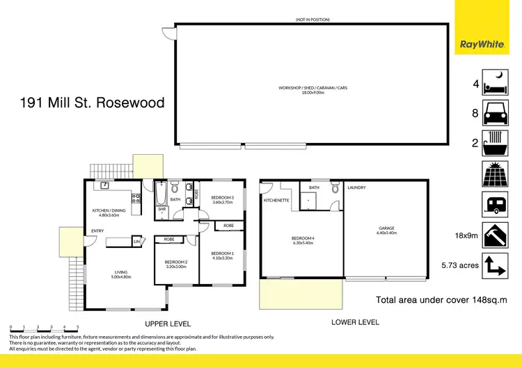 Floorplan of Homely house listing, 191-193 Mill Street, Rosewood QLD 4340