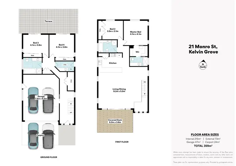 Floorplan of Homely house listing, 21 Monro Street, Kelvin Grove QLD 4059