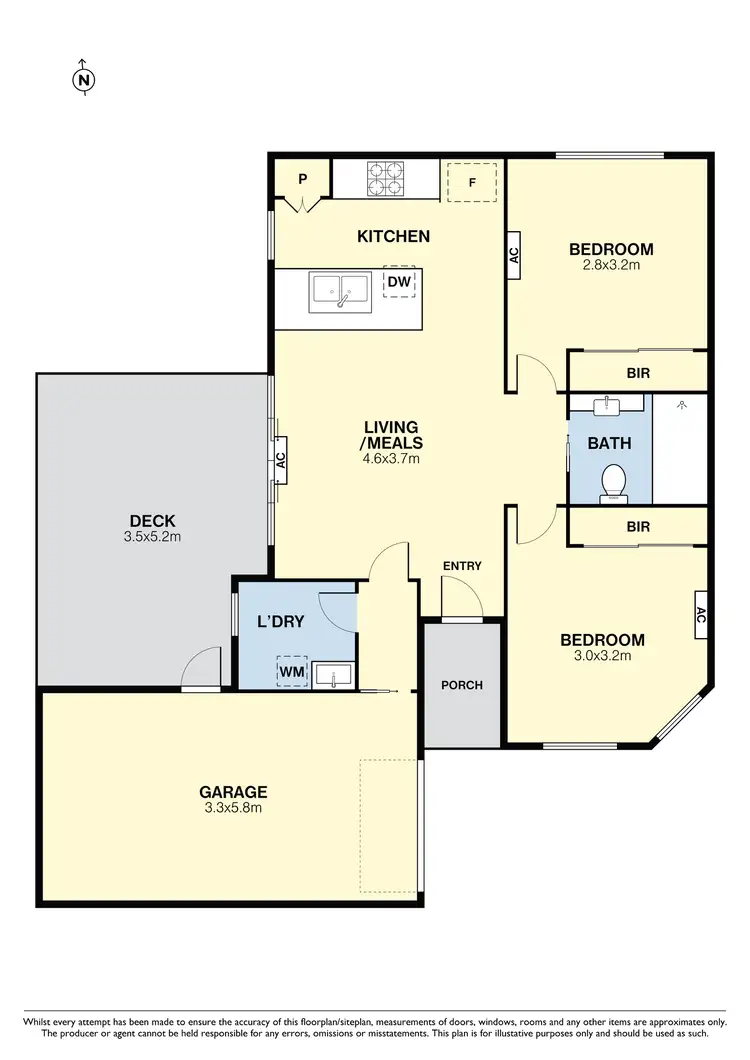 Floorplan of Homely townhouse listing, 4/24 Rymill Court, Altona North VIC 3025
