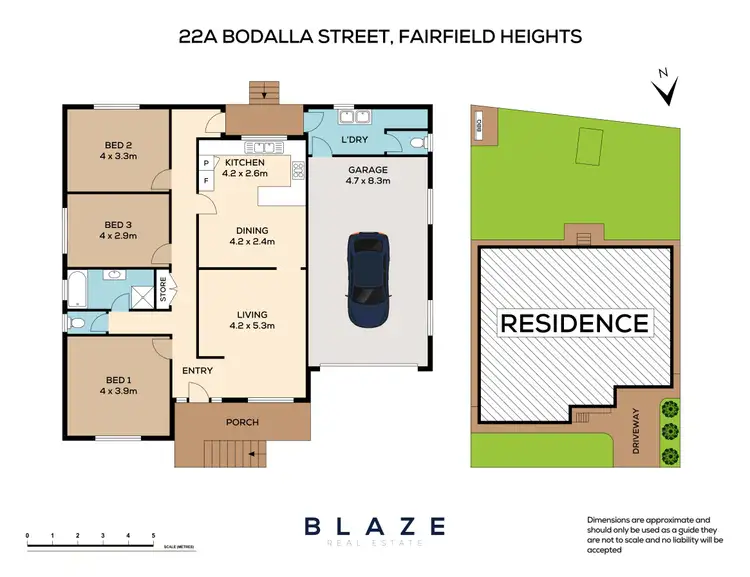 Floorplan of Homely house listing, 22A Bodalla Street, Fairfield Heights NSW 2165