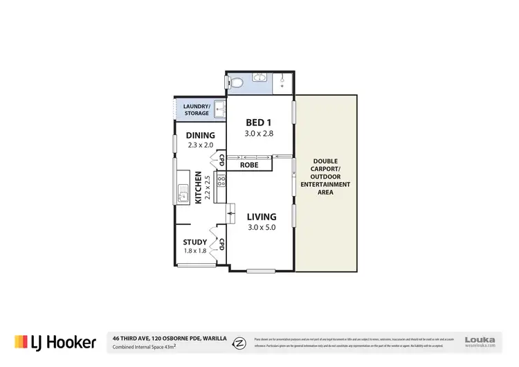 Floorplan of Homely villa listing, Site 46, 3rd Ave/120 Osborne Parade, Warilla NSW 2528