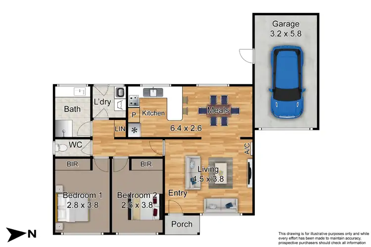 Floorplan of Homely unit listing, 18/41 Doveton Avenue, Eumemmerring VIC 3177