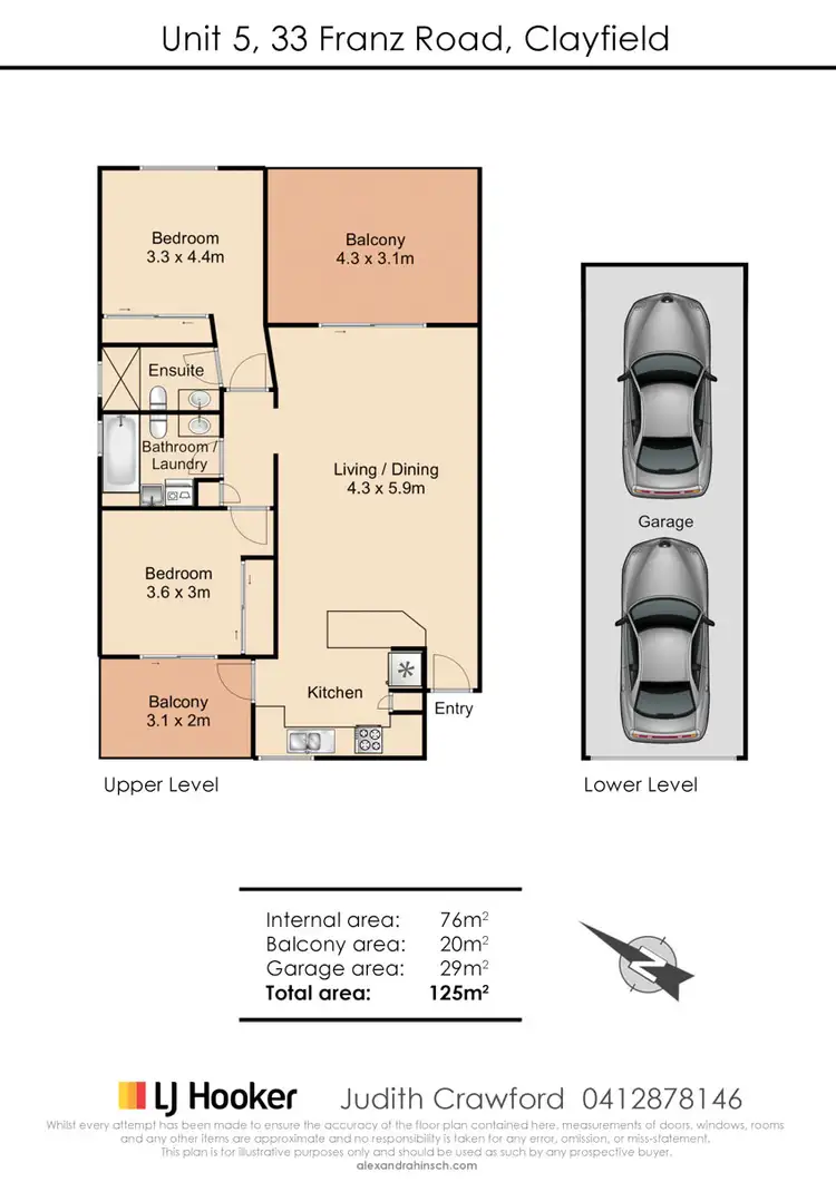Floorplan of Homely unit listing, 5/33 Franz Road, Clayfield QLD 4011