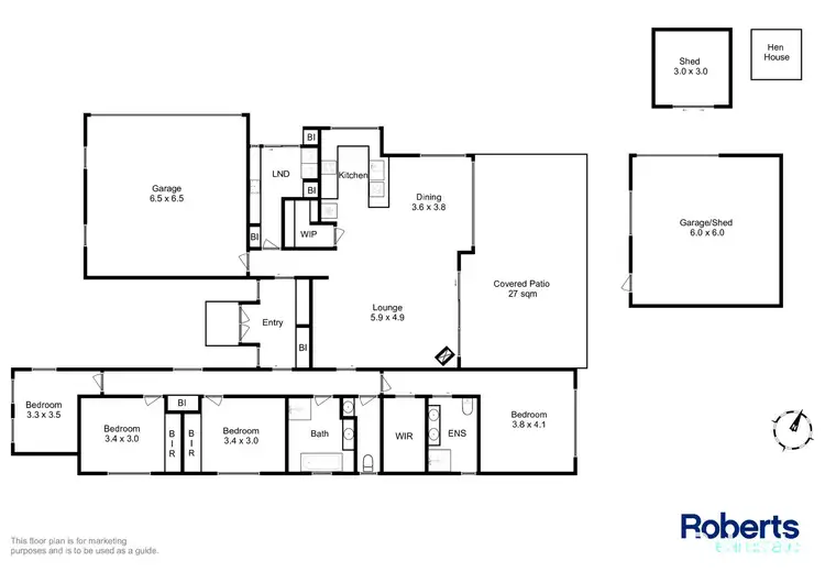 Floorplan of Homely house listing, 7a Parramore Street, Richmond TAS 7025