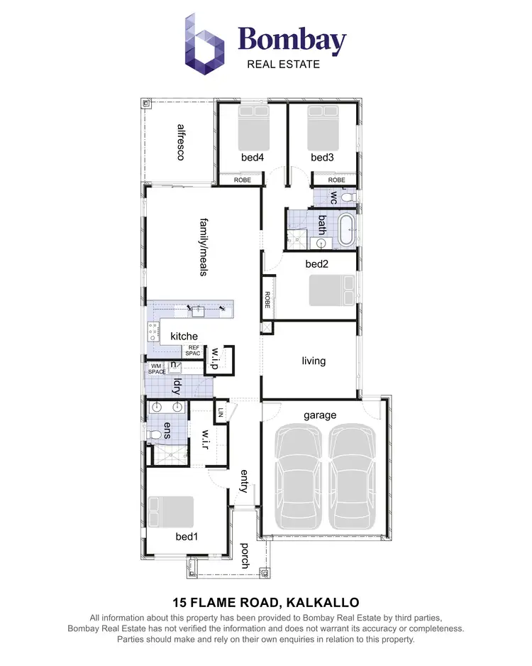 Floorplan of Homely house listing, 15 Flame Road, Kalkallo VIC 3064