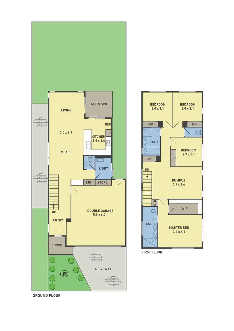Floorplan of Homely house listing, 22 Lavinia Street, Greenvale VIC 3059