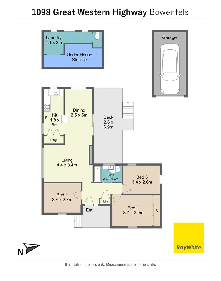 Floorplan of Homely house listing, 1098 Great Western Highway, Lithgow NSW 2790
