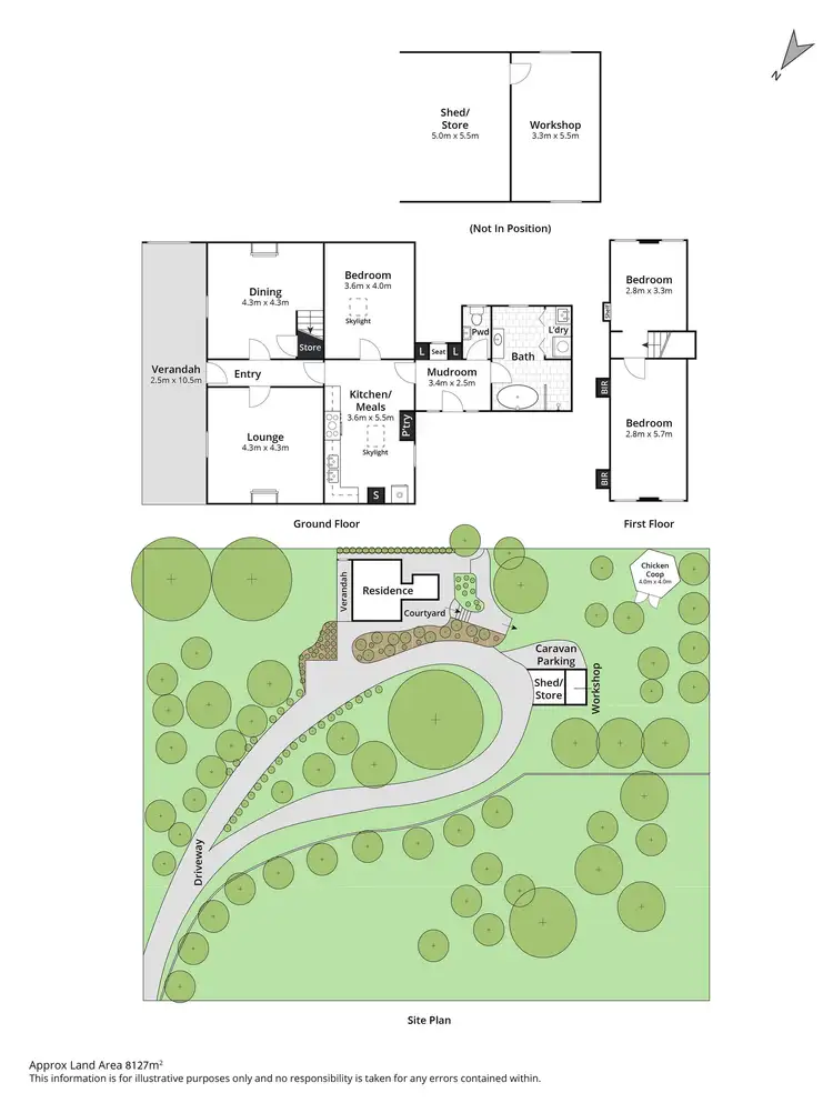 Floorplan of Homely house listing, 999 Inverleigh-Shelford Road, Shelford VIC 3329