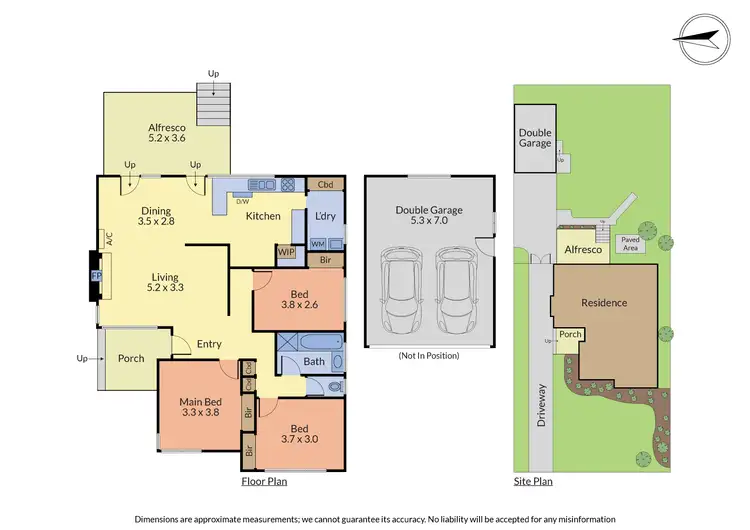 Floorplan of Homely house listing, 61 Bona Vista Road, Bayswater VIC 3153