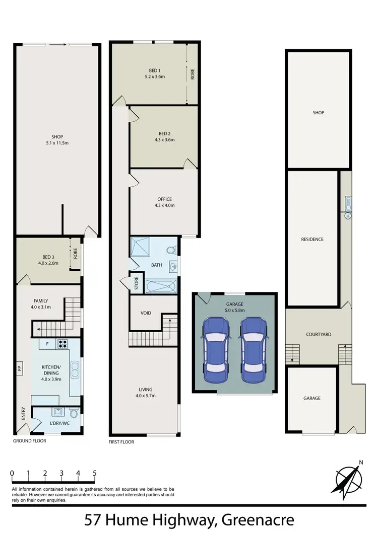 Floorplan of Homely house listing, 57 Hume Highway, Greenacre NSW 2190