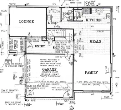 Floorplan of Homely house listing, 5 Albanvale Drive, Albanvale VIC 3021