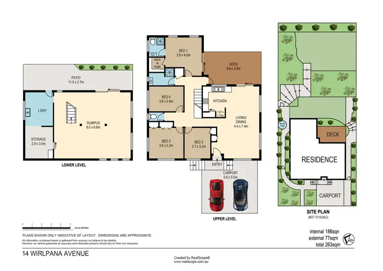 Floorplan of Homely house listing, 14 Wirlpana Avenue, Ferny Hills QLD 4055