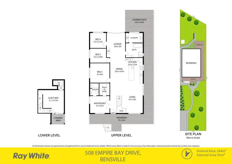 Floorplan of Homely house listing, 508 Empire Bay Drive, Bensville NSW 2251