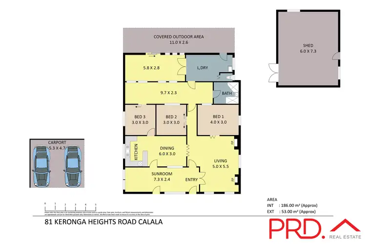 Floorplan of Homely house listing, 81 Keronga Heights Road, Tamworth NSW 2340