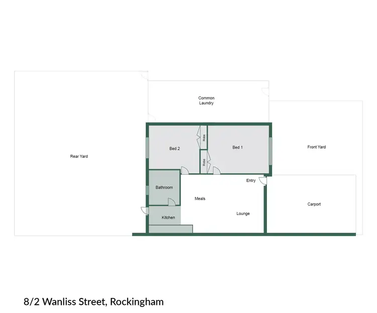 Floorplan of Homely house listing, 8/2 Wanliss Street, Rockingham WA 6168