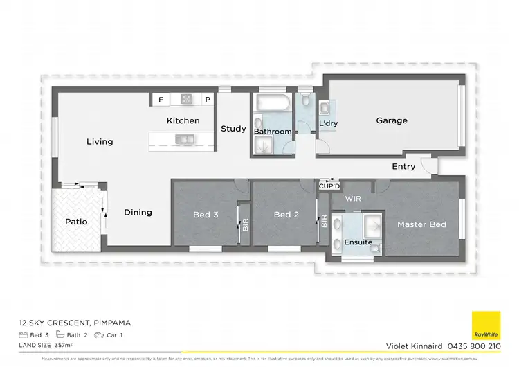 Floorplan of Homely house listing, 12 Sky Crescent, Pimpama QLD 4209