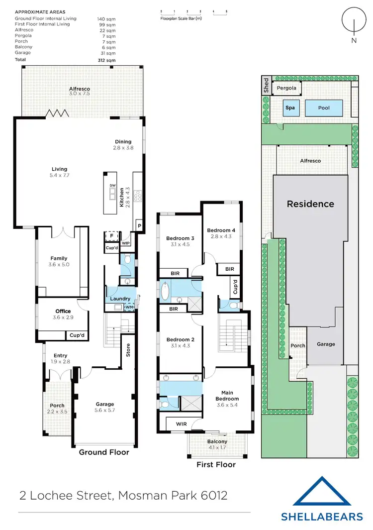 Floorplan of Homely house listing, 2 Lochee Street, Mosman Park WA 6012