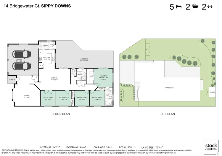 Floorplan of Homely house listing, 14 Bridgewater Court, Sippy Downs QLD 4556