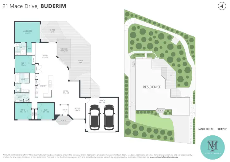 Floorplan of Homely house listing, 21 Mace Drive, Buderim QLD 4556