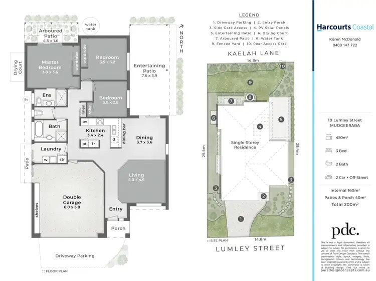 Floorplan of Homely house listing, 10 Lumley Street, Mudgeeraba QLD 4213