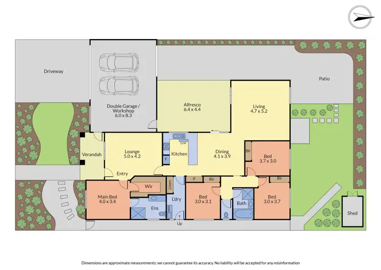 Floorplan of Homely house listing, 58 Windermere Boulevard, Pakenham VIC 3810
